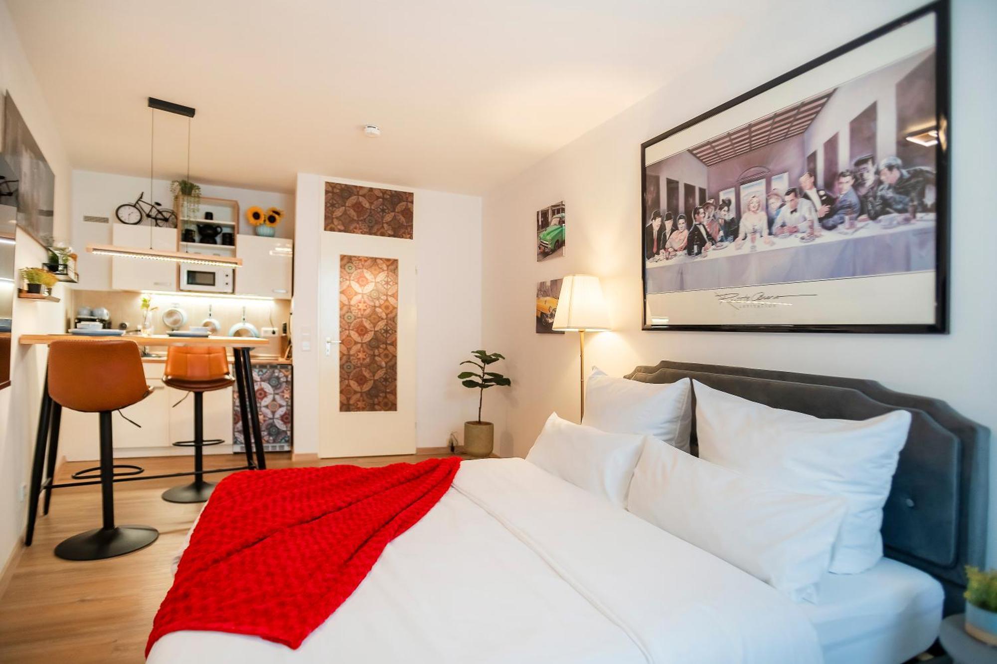 Premium Apartment Inspiriert Von Marilyn Monroe-Bremen City Center Exteriör bild